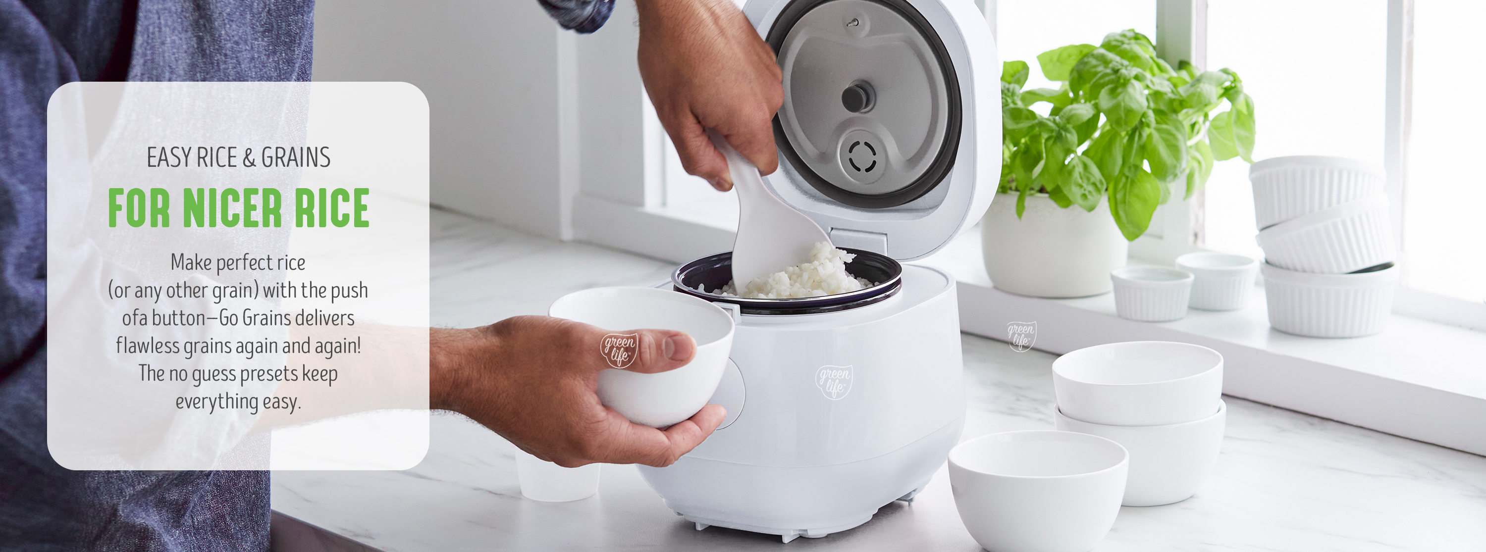 GreenLife Rice & Grains Cooker