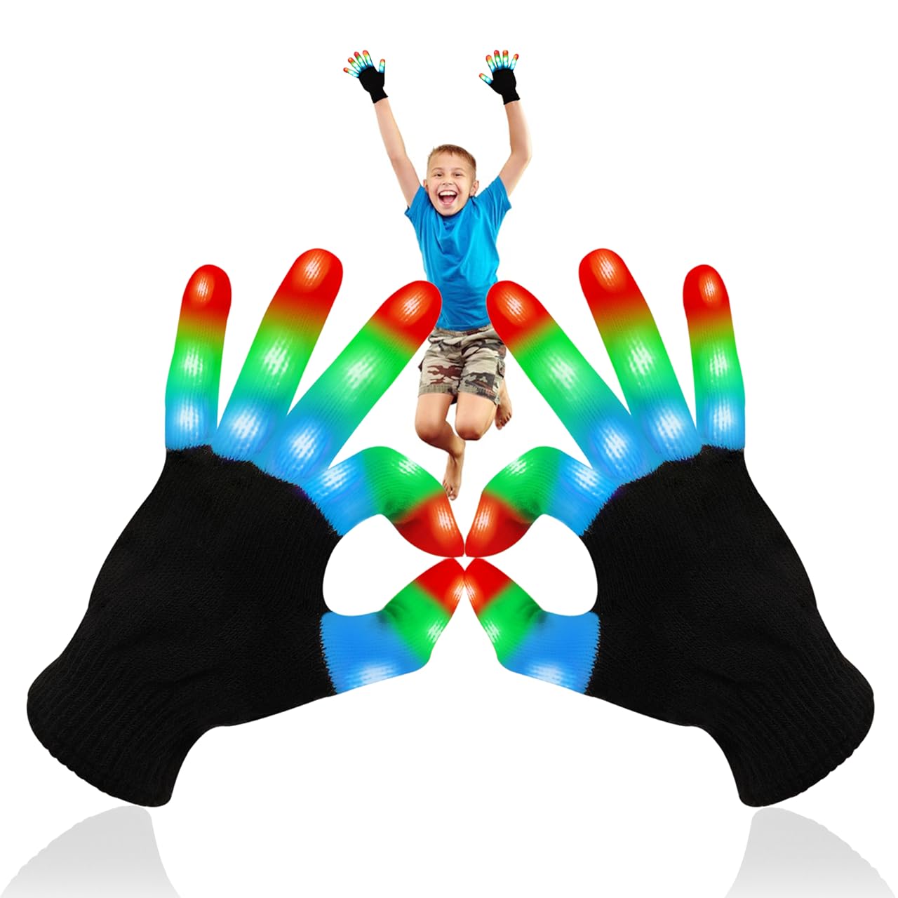 BROADREAM LED LIGHT UP GLOVES