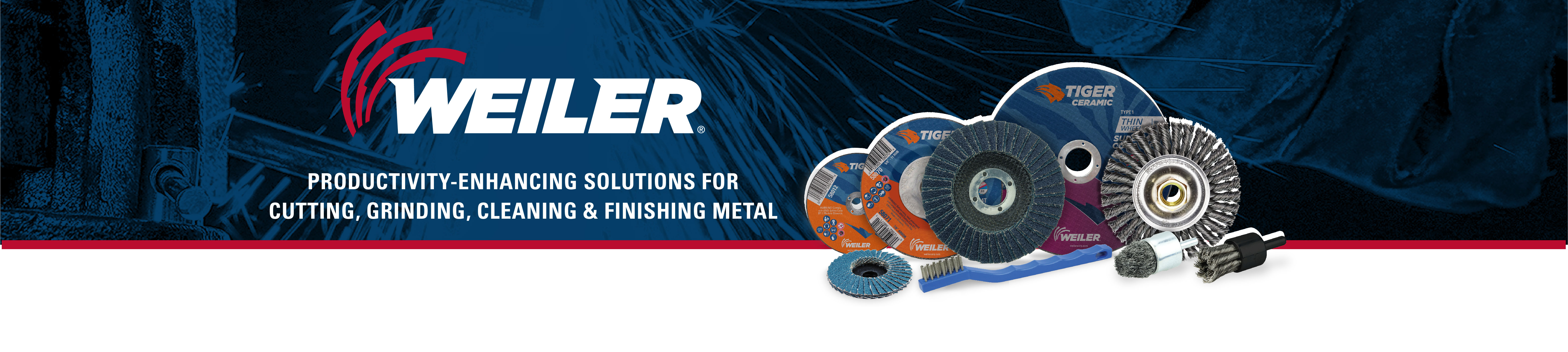 Weiler Abrasives 41/2" Tiger Ceramic Flap Disc