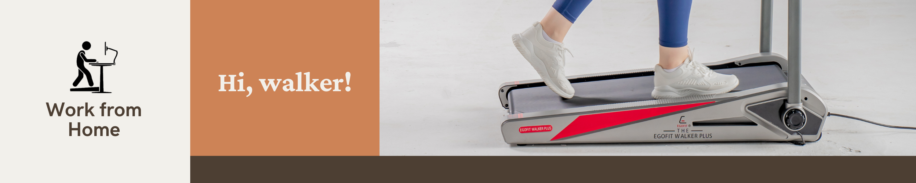 HiWalker Under Desk Treadmill