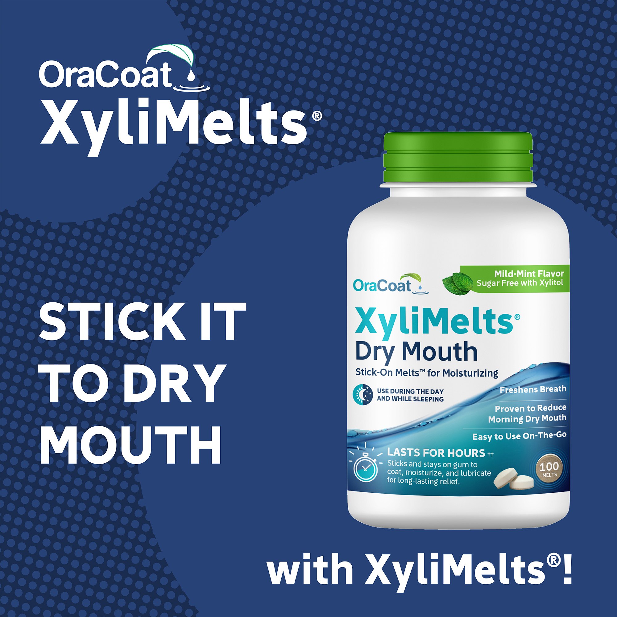 XyliMelts for Dry Mouth, FrehsMelts for Bad Breath