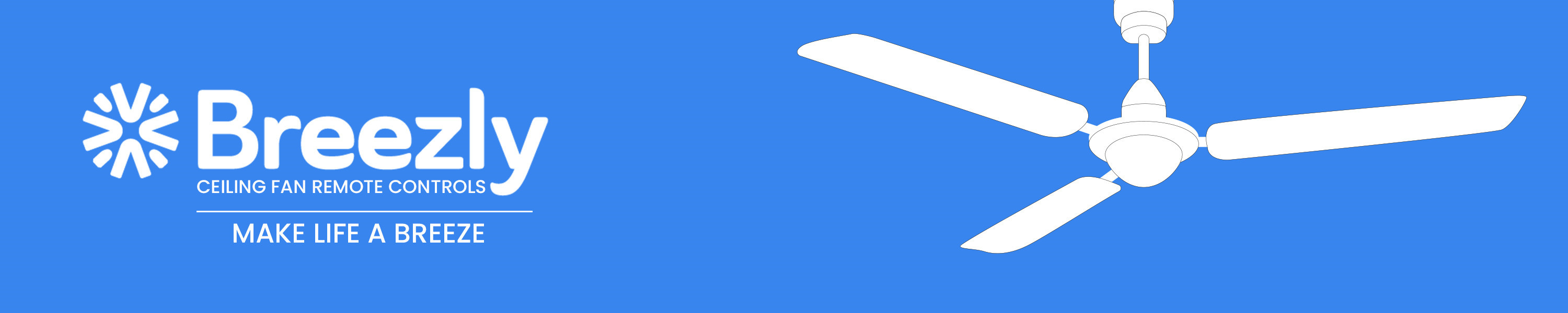 Breezly Ceiling Fan Accessories Ceiling Fan Remotes