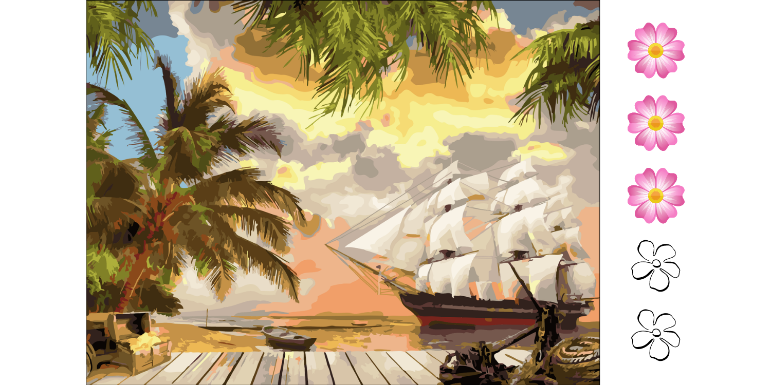 Opalberry Premium Paint by Numbers All the Kits