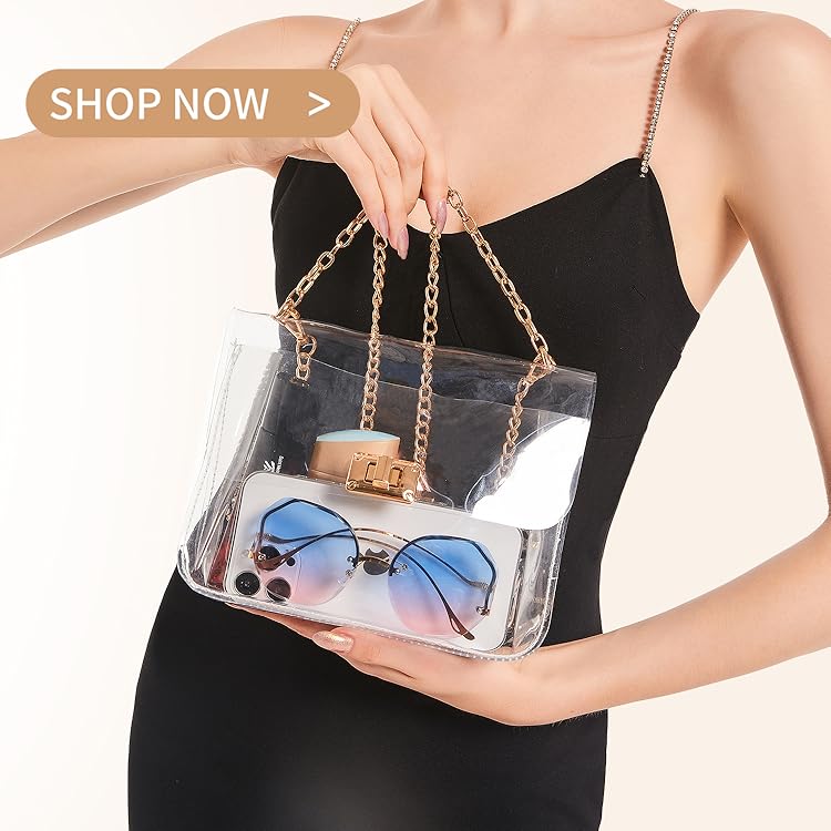 Practical and Stylish CLEAR PURSE