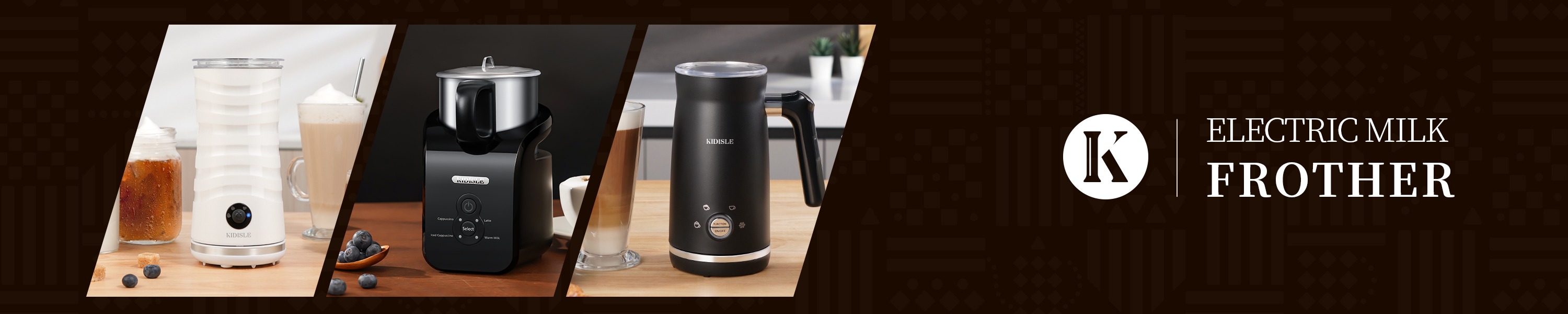 KIDISLE Milk Frother