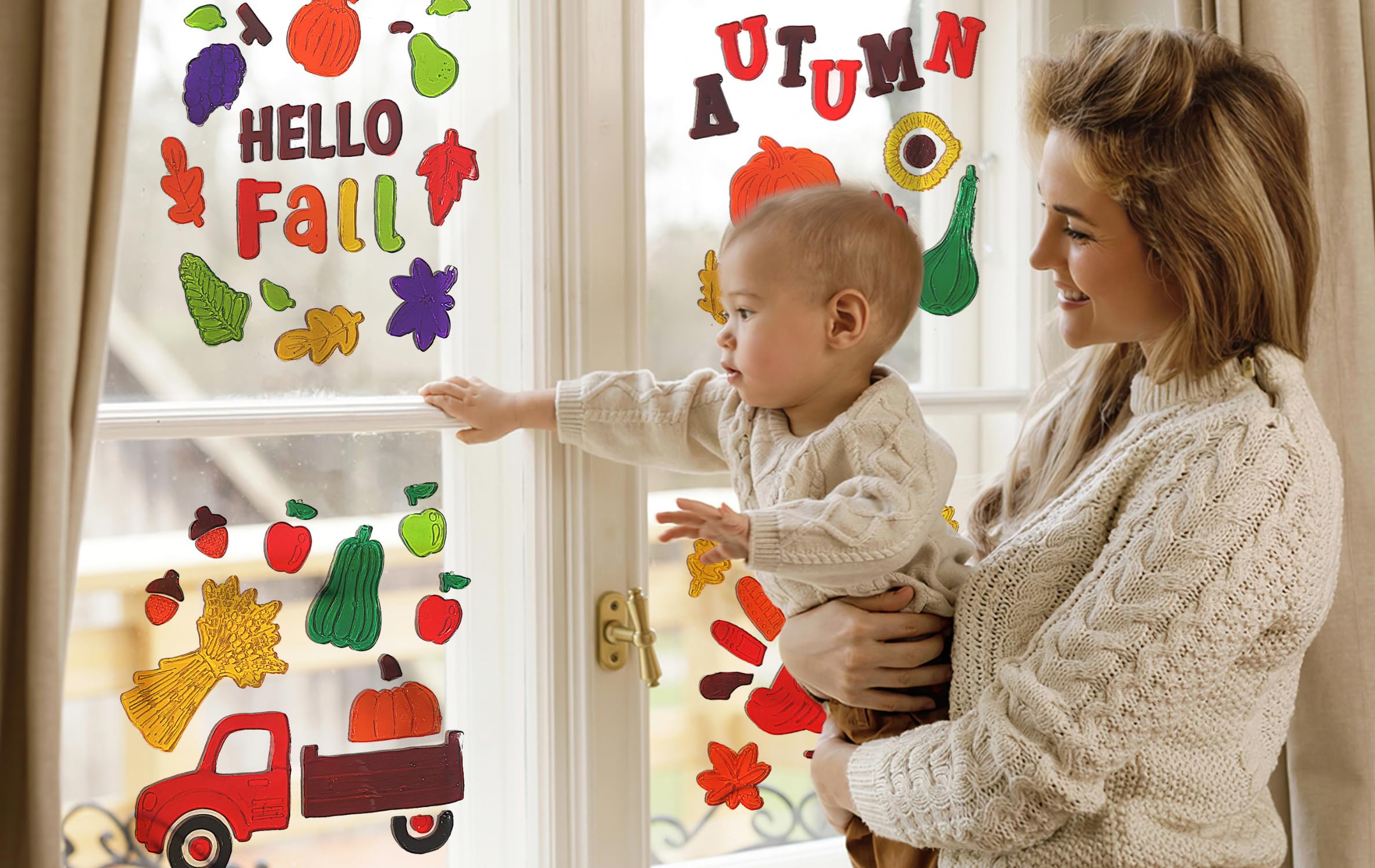 COOL ADHESIVE GADGETS Window Gel Cling