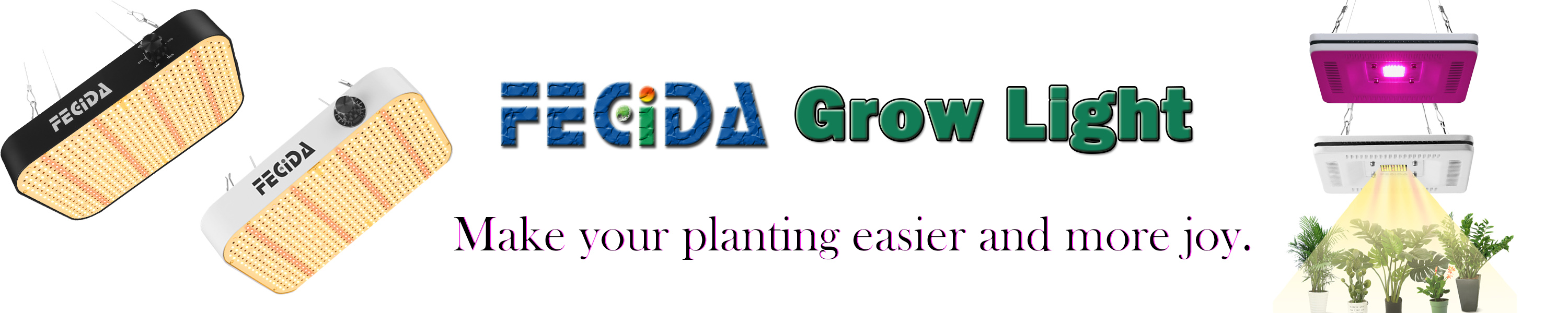 FECiDA Grow Light CR600 LED Grow Light