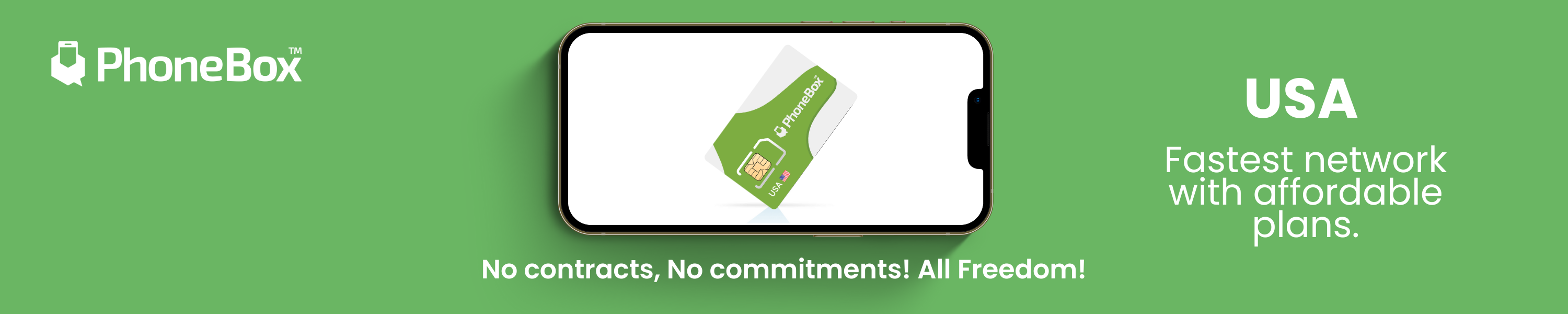 PhoneBox USA Prepaid SIM Card