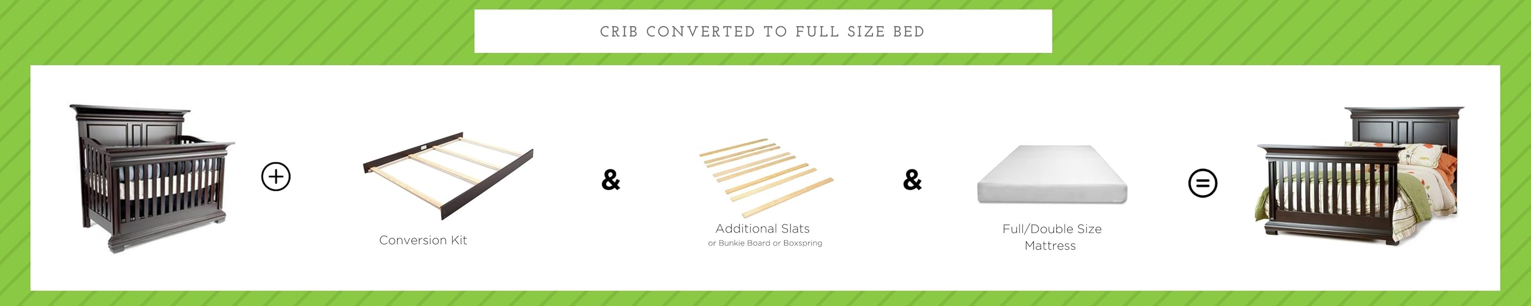 GrowwithMe Crib Conversion Kits Munire Kits
