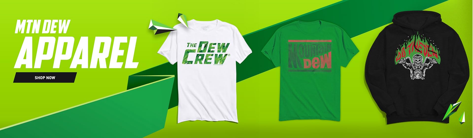 Mtn Dew Apparel & Accessories