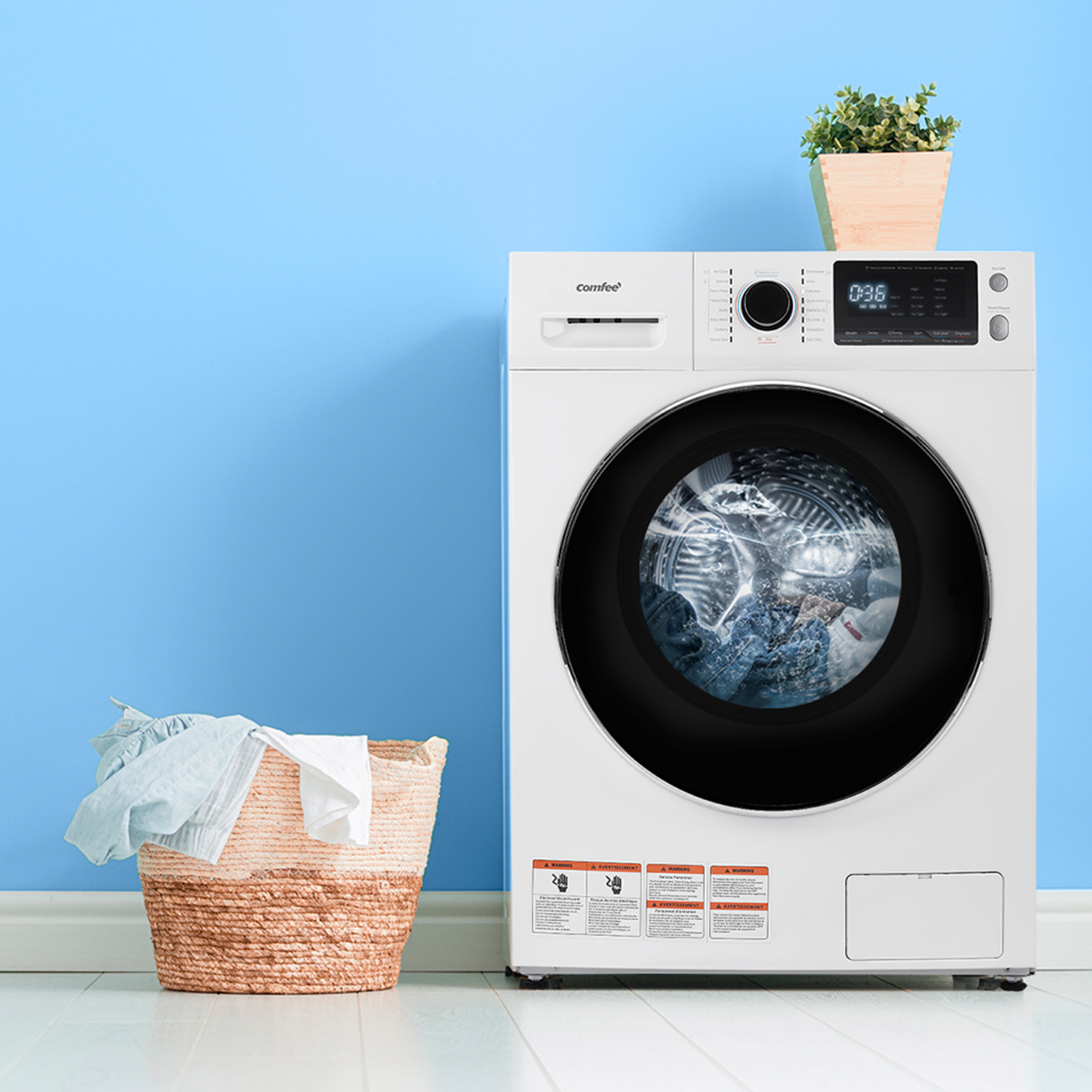 COMFEE' Washer Dryer Combo