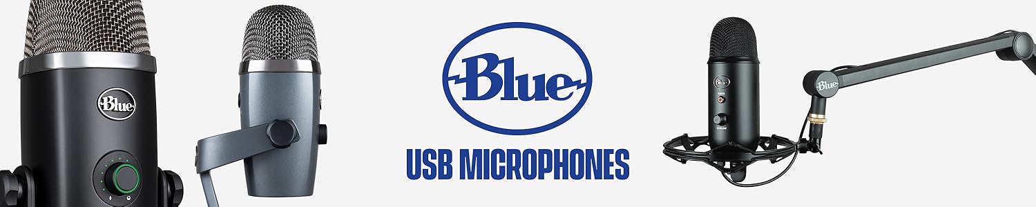 Blue マイクロフォン　USB Yeti - Premium Multi-Pattern USB Microphone with Blue VO!CE