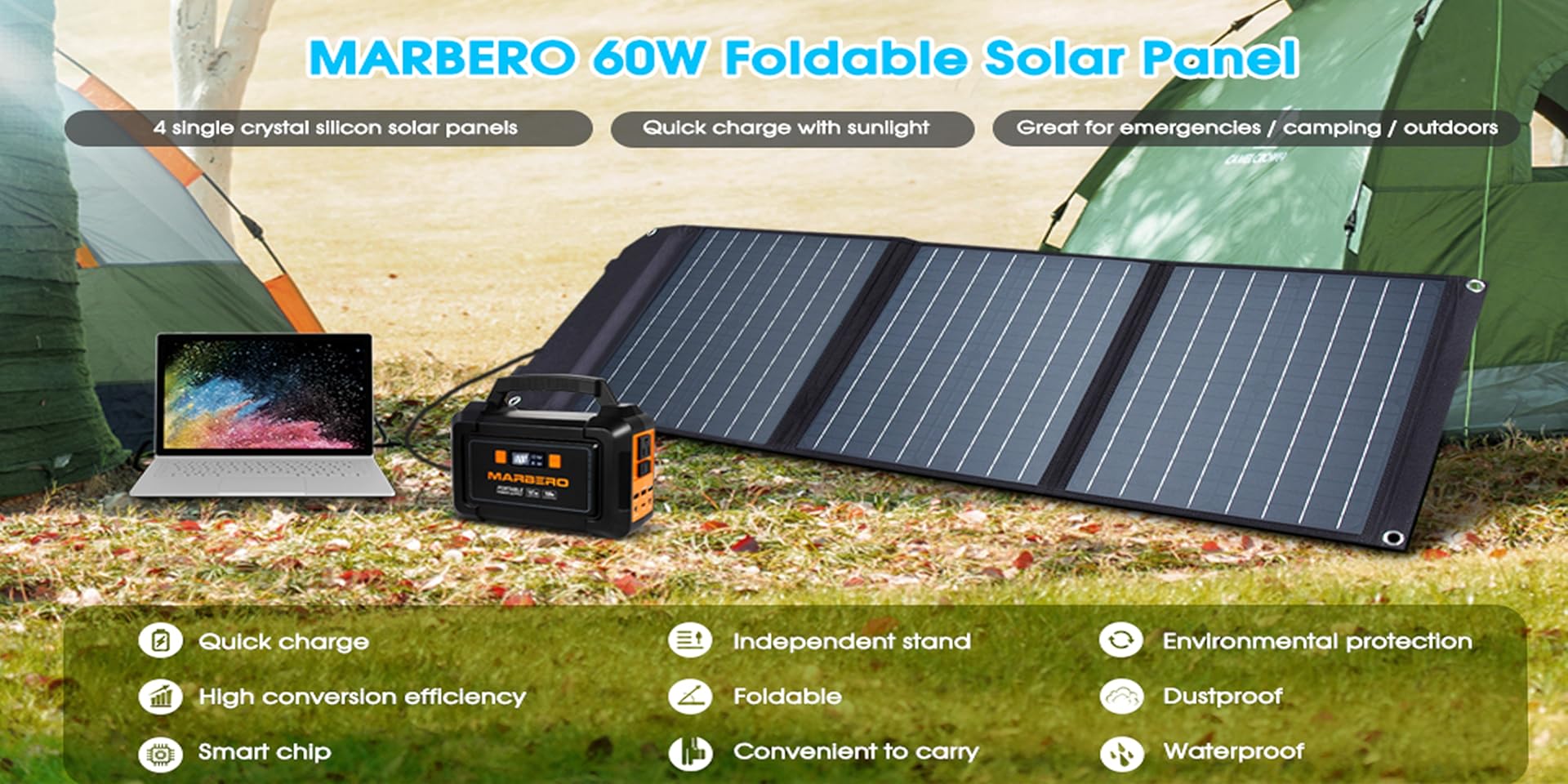 MARBERO Portable Solar Panels