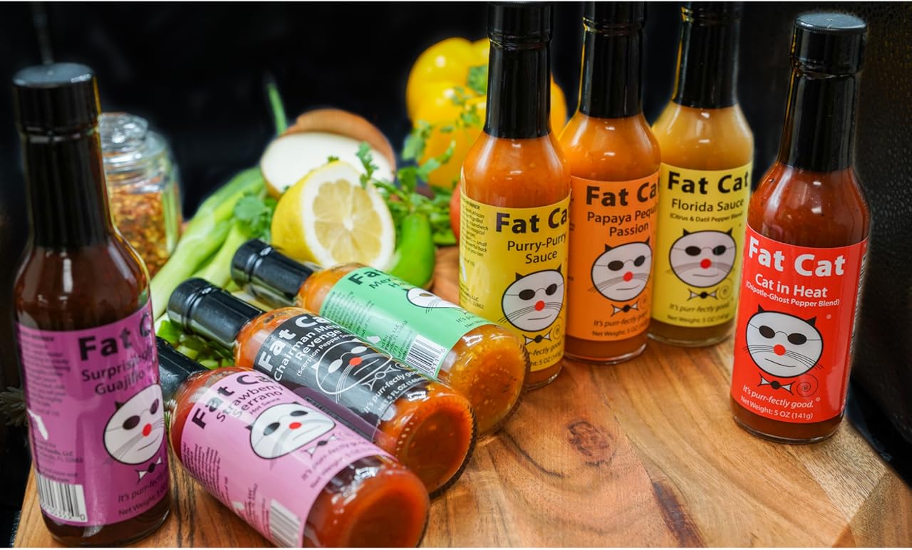 Fat Cat Gourmet Condiments and Hot Sauces