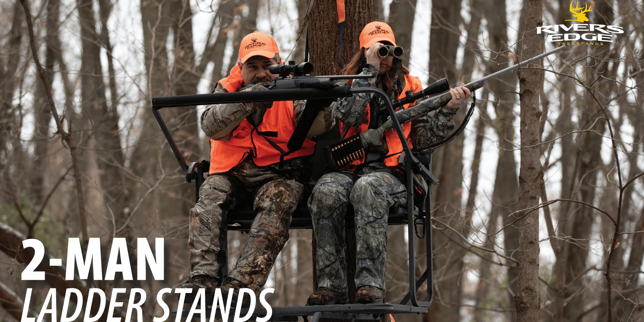 Amazon.com: Rivers Edge: 2-Man Ladder Stands