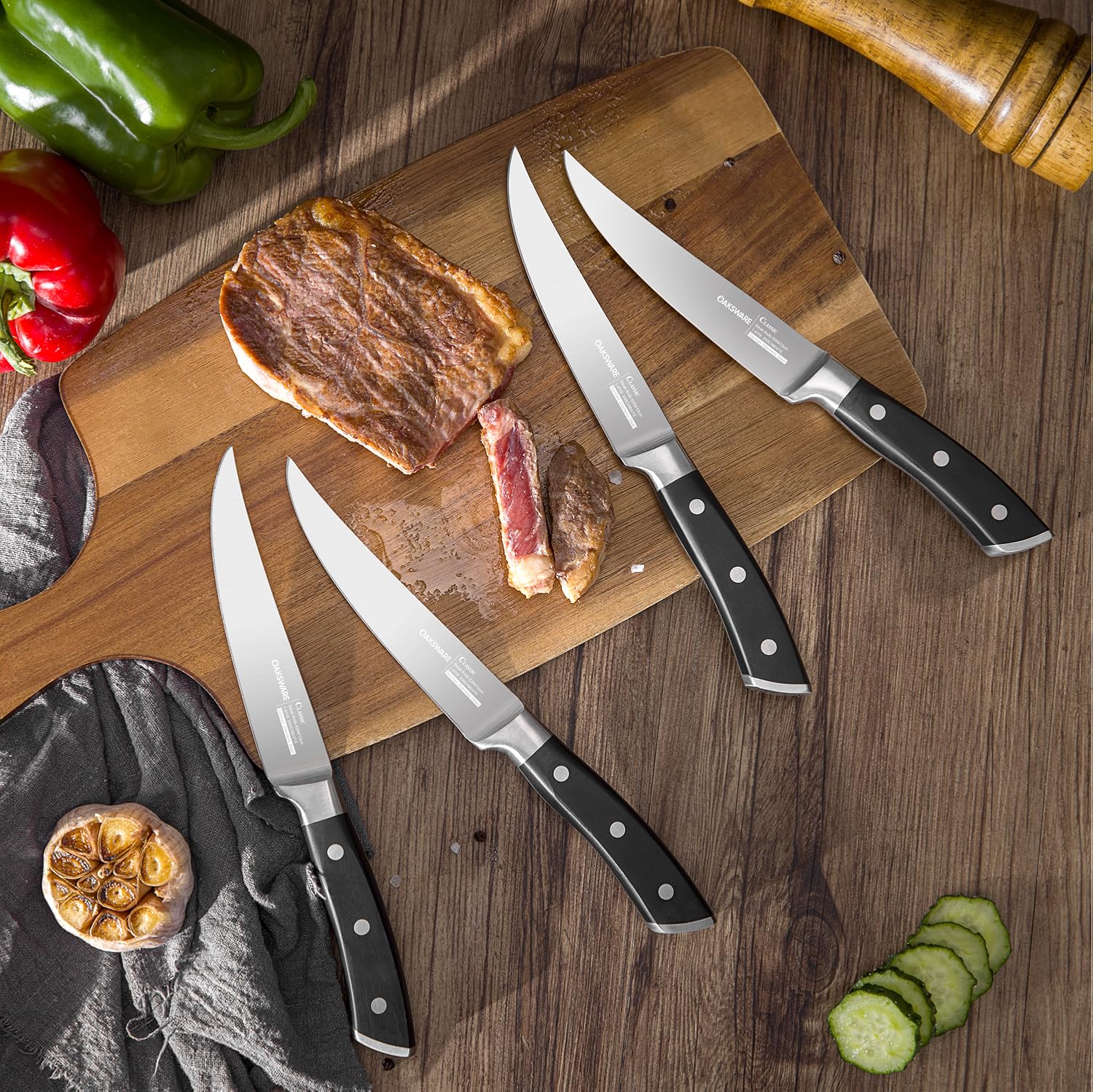 OAKSWARE STEAK KNIFE SET
