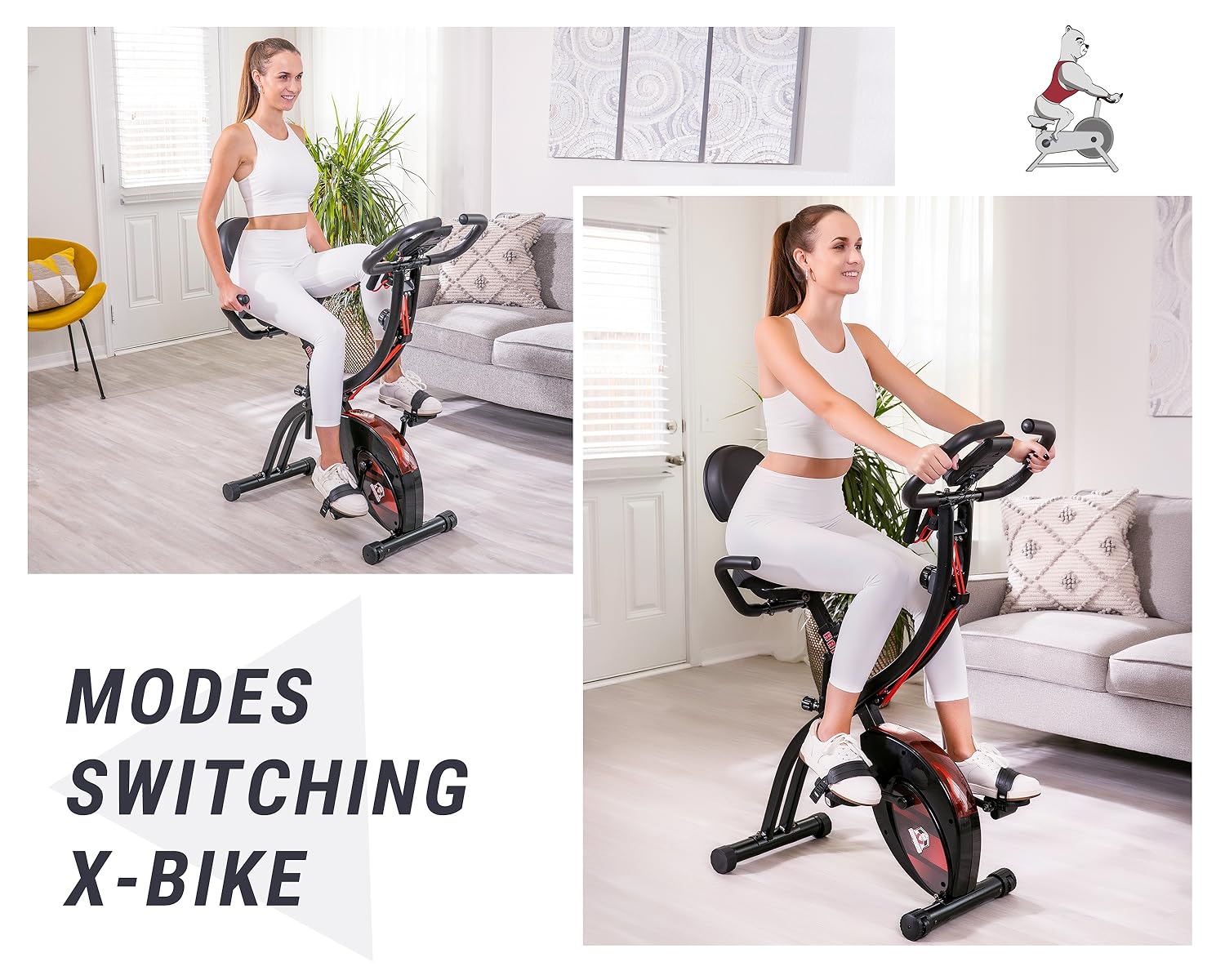 HAPBEAR FITNESS EXERCISE BIKES