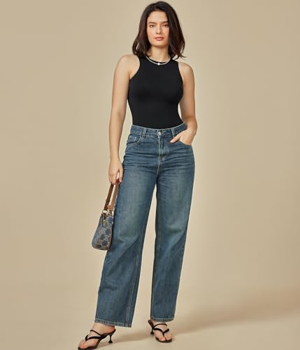 BRABIC Womens Bodysuit Shapewear for Tummy Control Seamless Sleeveless Tank Tops Body Shaper - Image 5