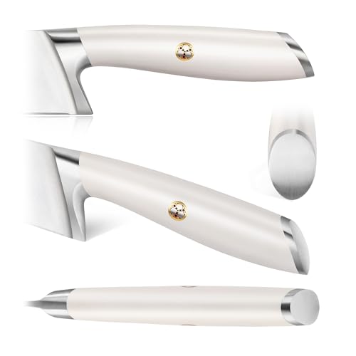 Cangshan L Series German Steel Forged Knife Block Sets (12-Piece 4 Steak Knives, White) - Image 5