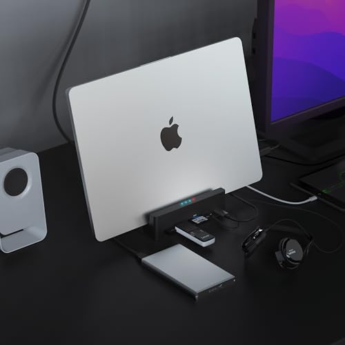 SABRENT USB-C Universal Laptop Docking Station, Dual Monitor Displaylink Dock for Laptops, Ultrabooks, Chromebooks, MacBooks, iPads, Tablets & Smartphones (DS-UICA) - Image 8