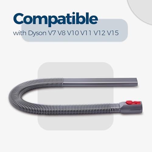 Dryer Vent Cleaner Kit, Hose Attachment for Dyson V7 V8 V10 V11 V12 V15 Cordless Vacuum, Perfect Flexible Crevice Tool for Corners & Gaps Cleaning - Image 5