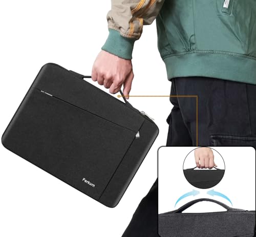 Ferkurn 13 inch Laptop Case Sleeve 13.3 inch for Surface Laptop 4, HP Envy Chromebook 13/ Lenovo Chromebook Yoga Thinkpad/Dell Inspiron/ASUS Acer Samsung Chromebook, 13.5 Computer Carrying Bag Cover - Image 3