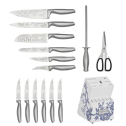 Cuisinart 15pc Caskata Collection™ Stainless Steel Hollow Handle Cutlery Block Set, C77SS-15PKCA - Image 5