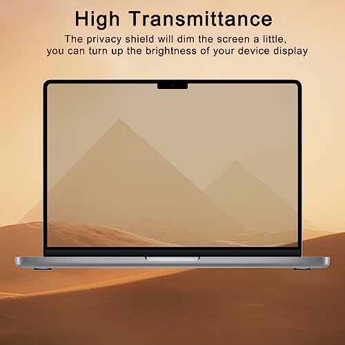 MasiBloom® Privacy Screen protector for MacBook Air 15 Inch 2023 (M2 Chip, A2941) Anti Glare Blue Light Filter Protector Anti Spy Private Security Shield for 15.3 In Mac Air Laptop Computer - Image 6