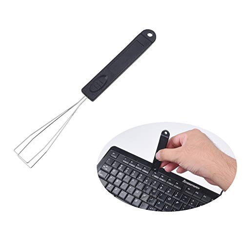 Keyboard Cleaning Kit - 1x Mini Brush, 1x Cleaning Brush, 1x Keyboard Cap Remover, 1x Air Blower and 1x Cleaning Cloth - Also for Laptops, Camera Lenses, Glasses - Home and Office - Image 4