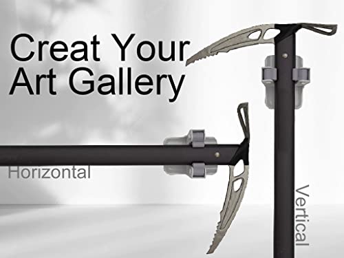 aeHave Command Broom Holder Wall Mount 6pcs - Mop Broom Garage Tool Organizer Wall Mount Self Adhesive Hanger for Kitchen Garden Bathroom Garage Camping Storage - Image 3