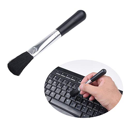 Keyboard Cleaning Kit - 1x Mini Brush, 1x Cleaning Brush, 1x Keyboard Cap Remover, 1x Air Blower and 1x Cleaning Cloth - Also for Laptops, Camera Lenses, Glasses - Home and Office - Image 6