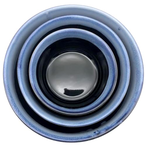 Emeril Lagasse 3-Piece Nesting Round Stoneware Mixing Bowl Set, Versatile 2/1/0.5 Qt, for Cooking, Baking, Prepping, Serving, Salad, Housewarming Gift, Microwave & Oven Safe up to 450 f - Image 5