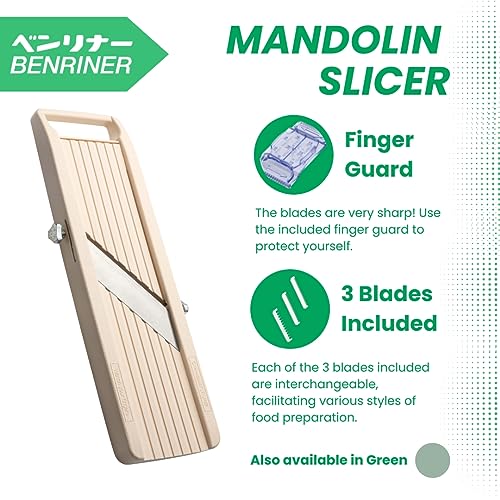 Benriner BR1 VEGETABLE SLICER, One Size, Off-White - Image 8