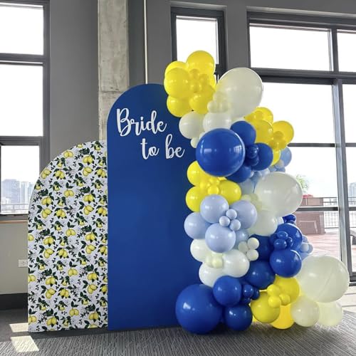 100pcs Yellow Balloons 12inch, Yellow Latex Balloons for Birthday Baby Shower Wedding Sunflower Bee Party Decorations (with Yellow Ribbon) - Image 5