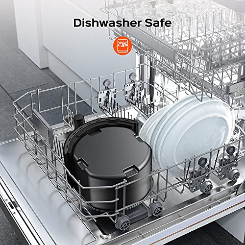 Dreo Air Fryer - 100℉ to 450℉, 4 Quart Hot Oven Cooker with 50 Recipes, 9 Cooking Functions on Easy Touch Screen, Preheat, Shake Reminder, 9-in-1 Digital Airfryer, Black, 4L (DR-KAF002) - Image 7