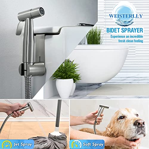 Bidet Sprayer for Toilet,Handheld Bidet Spraye,Cloth Diaper Sprayer Water Kit,Bathroom Hand Held Bidet Shower for Self Cleaning,Stainless Steel and Easy to Install - Image 7