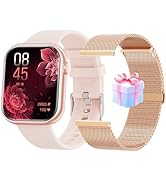 Smart Watch (Answer/Make Calls), 2023 Newest 1.85 Inch Fitness Tracker, Heart Rate/Sleep Monitor/...