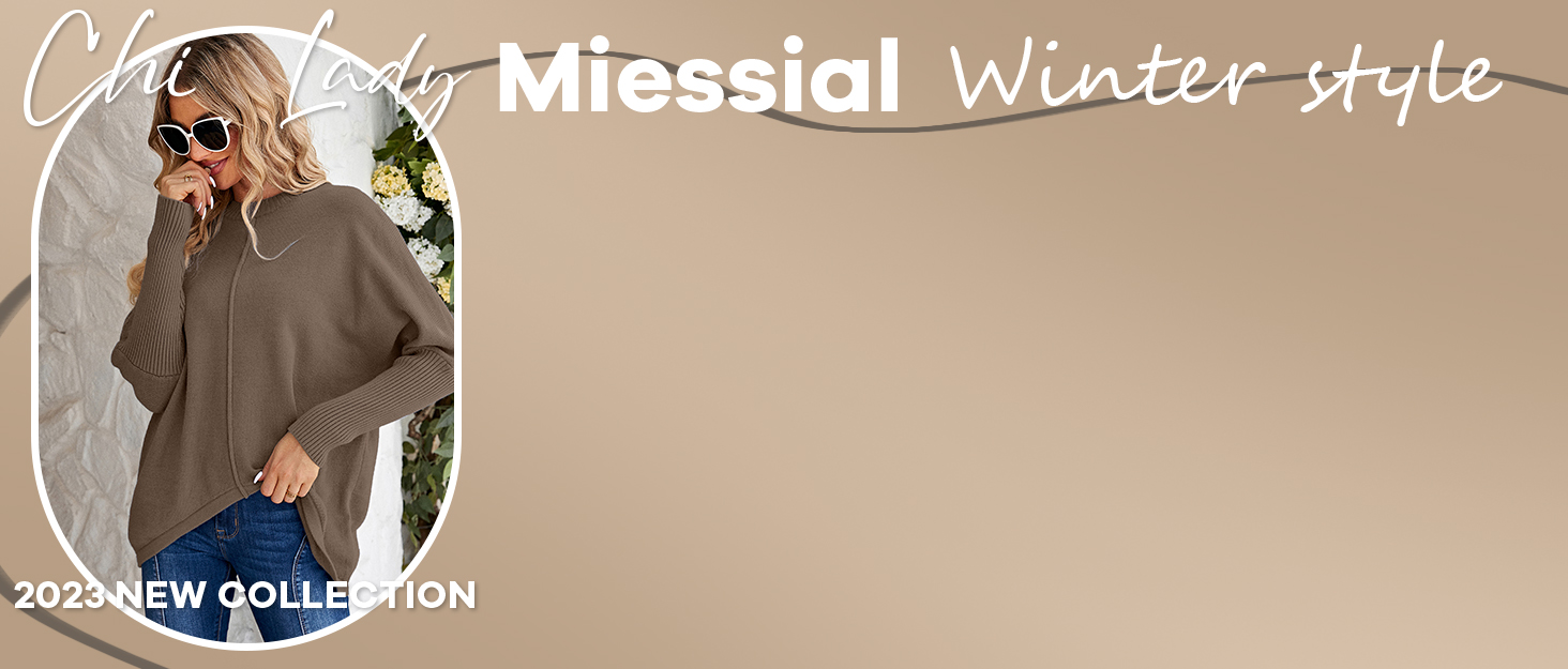 Miessial Fall Sweater