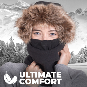 fleece fur balaclava