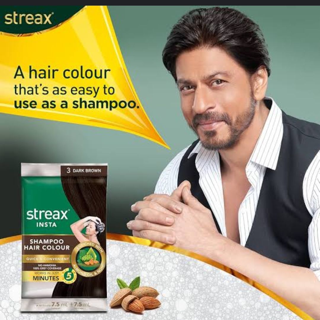 Buy STEAX HAIR COLOUR SHAMPOO NO.3 DARK BROUN,COLOURANT 6ml+DEVELOPER ...