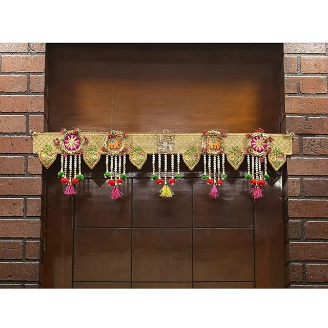 Handmade toran for Entrance Door|Main Door Decoration Banderwal |Door hangings for Home Decoration|H