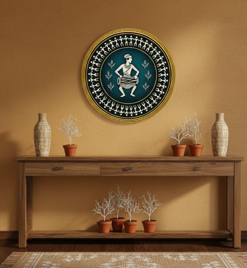 The Mridanga Statement Wall Accent