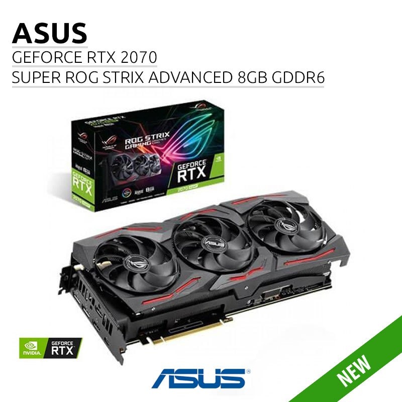 Buy Asus Geforce Rtx 2070 Super Rog Strix Advanced 8gb Gddr6 