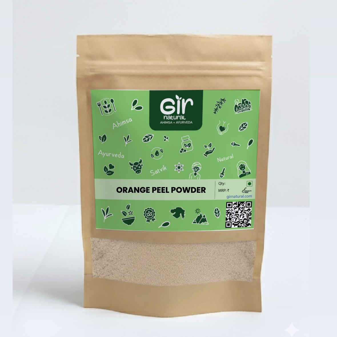 Buy Orange Peel Powder – 150g | Carefully Selected | Brightens skin ...