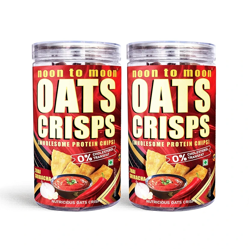 Noon to Moon Oats Crisps-Thai Sriracha (150g)