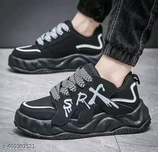 Buy New Trendy Casual Sneakers for Boys (Black) |shoes|shoes for
