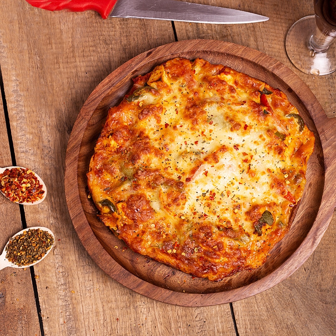 Chicken Pepperoni Pizza [7 inches]