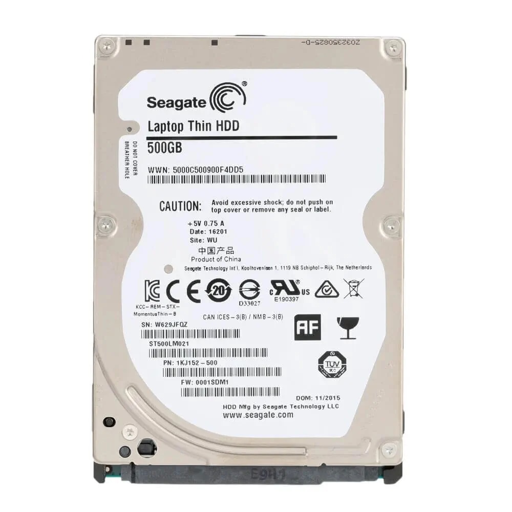 500GB Seagate/WD/Toshiba (Renewed) Hard disk Laptop 2.5