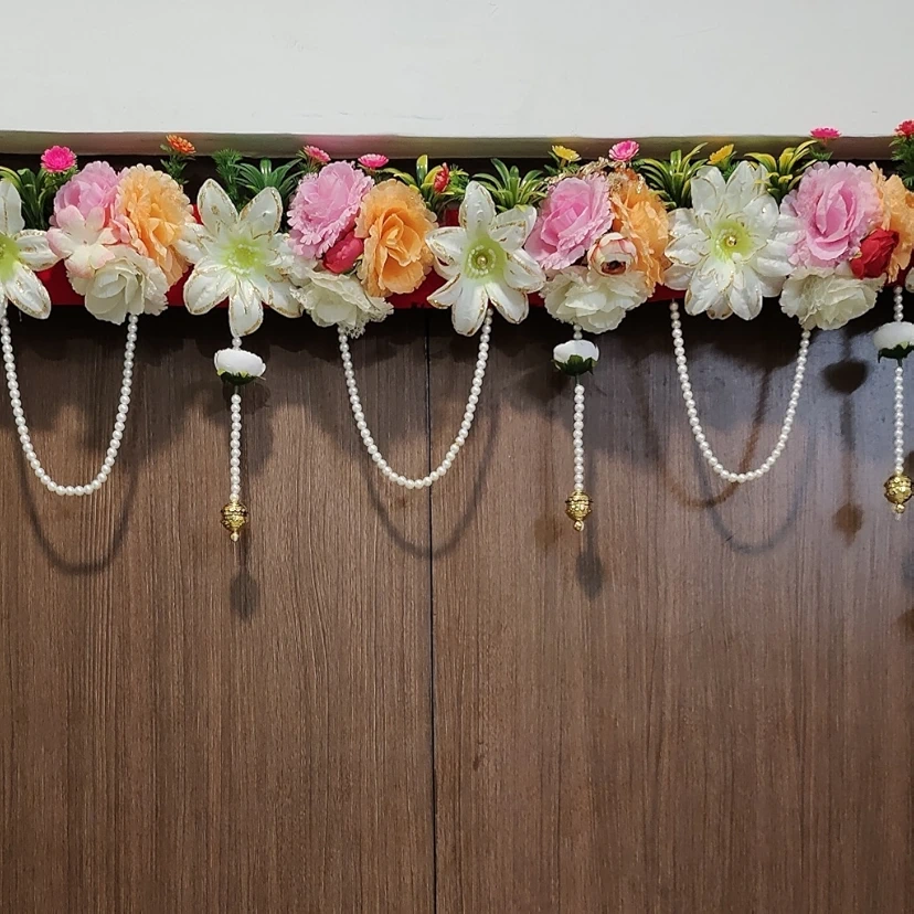 Crafonic Decorated toran for Entrance Door,Temple Decor,Home Decor - 44Inch