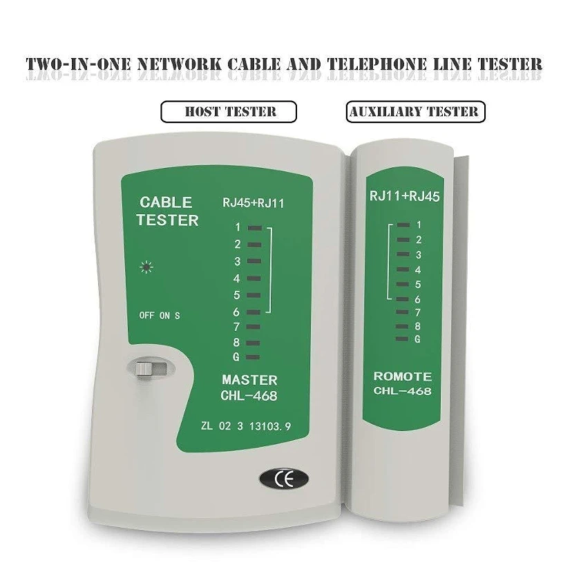 TEMPO PA1594 Network Cable Tester - Checks RJ45, Coaxial Cables, Up To 900ft Range